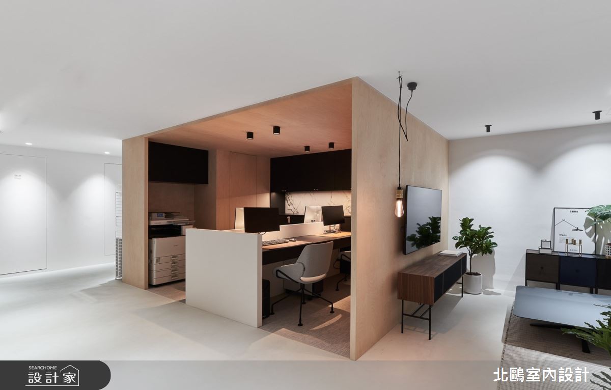 50坪老屋(31~40年)＿北歐風商業空間案例圖片＿北鷗室內設計＿北鷗_50NW Living之8