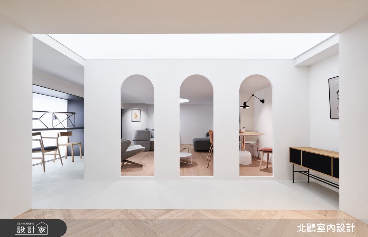 50坪老屋(31~40年)＿北歐風商業空間案例圖片＿北鷗室內設計＿北鷗_50NW Living之26