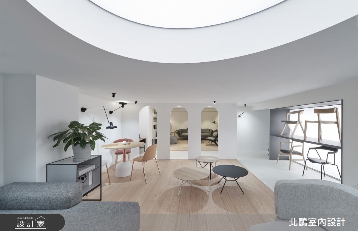50坪老屋(31~40年)＿北歐風商業空間案例圖片＿北鷗室內設計＿北鷗_50NW Living之30