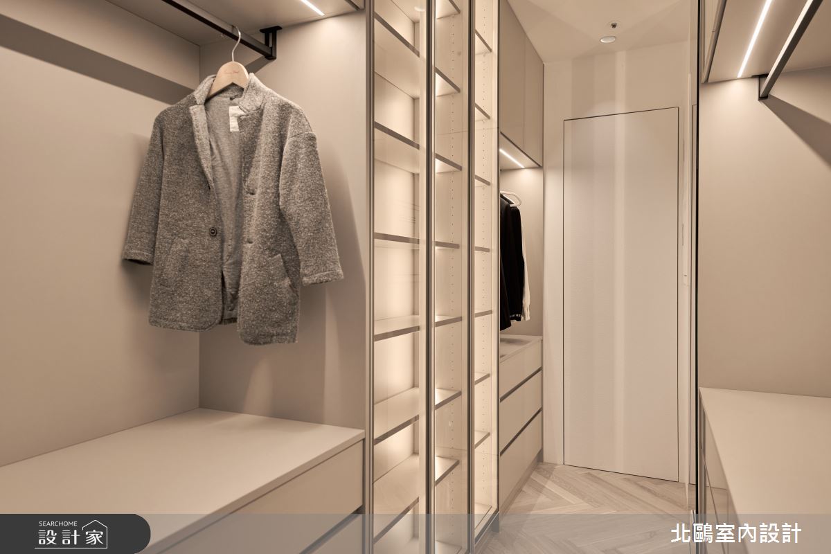 毛胚屋＿北歐風更衣間案例圖片＿北鷗室內設計＿北鷗_52Pinky House之25