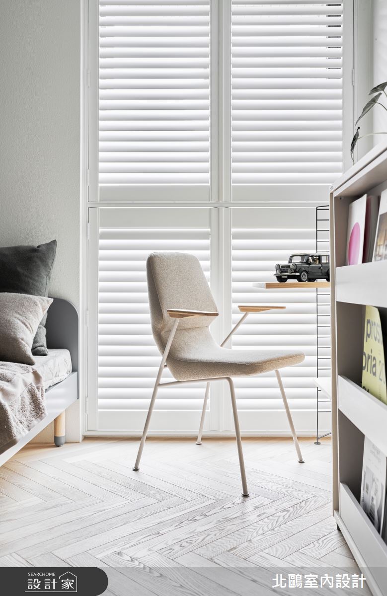 毛胚屋＿北歐風臥室案例圖片＿北鷗室內設計＿北鷗_52Pinky House之30