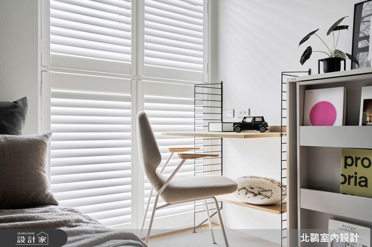 毛胚屋＿北歐風臥室案例圖片＿北鷗室內設計＿北鷗_52Pinky House之29