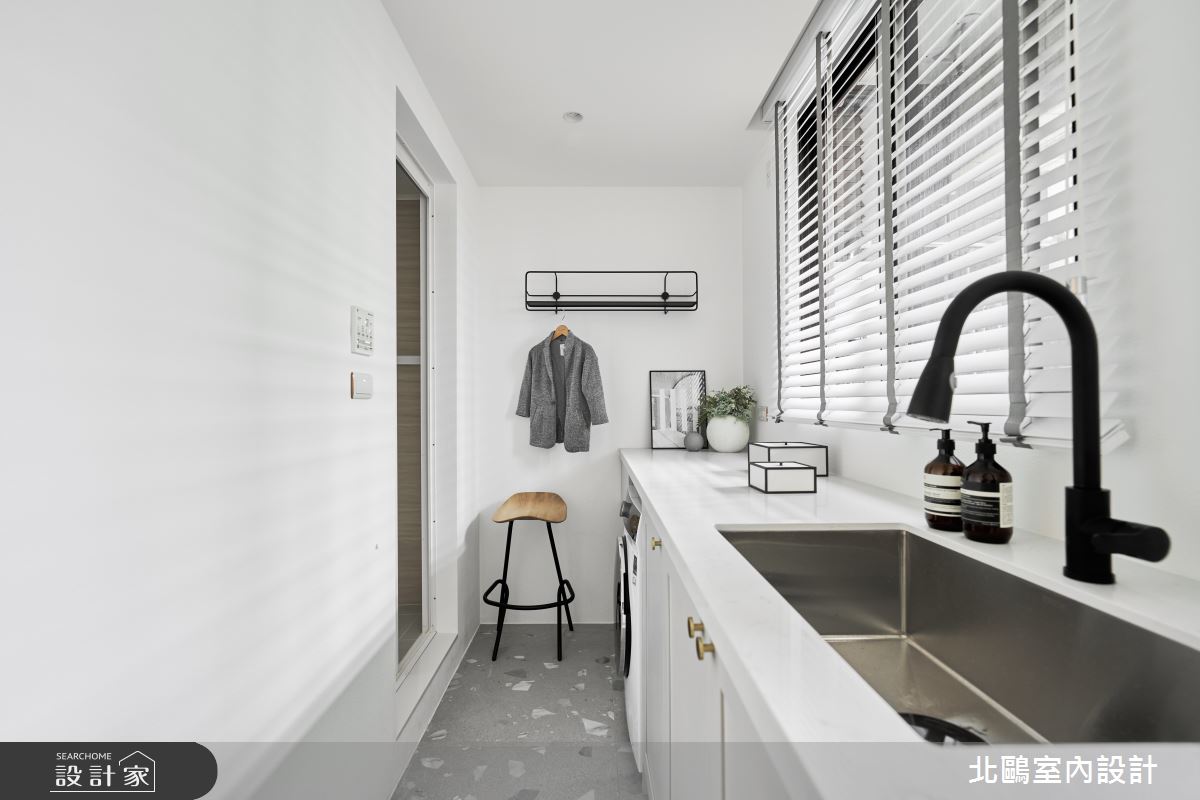 毛胚屋＿北歐風浴室案例圖片＿北鷗室內設計＿北鷗_52Pinky House之31
