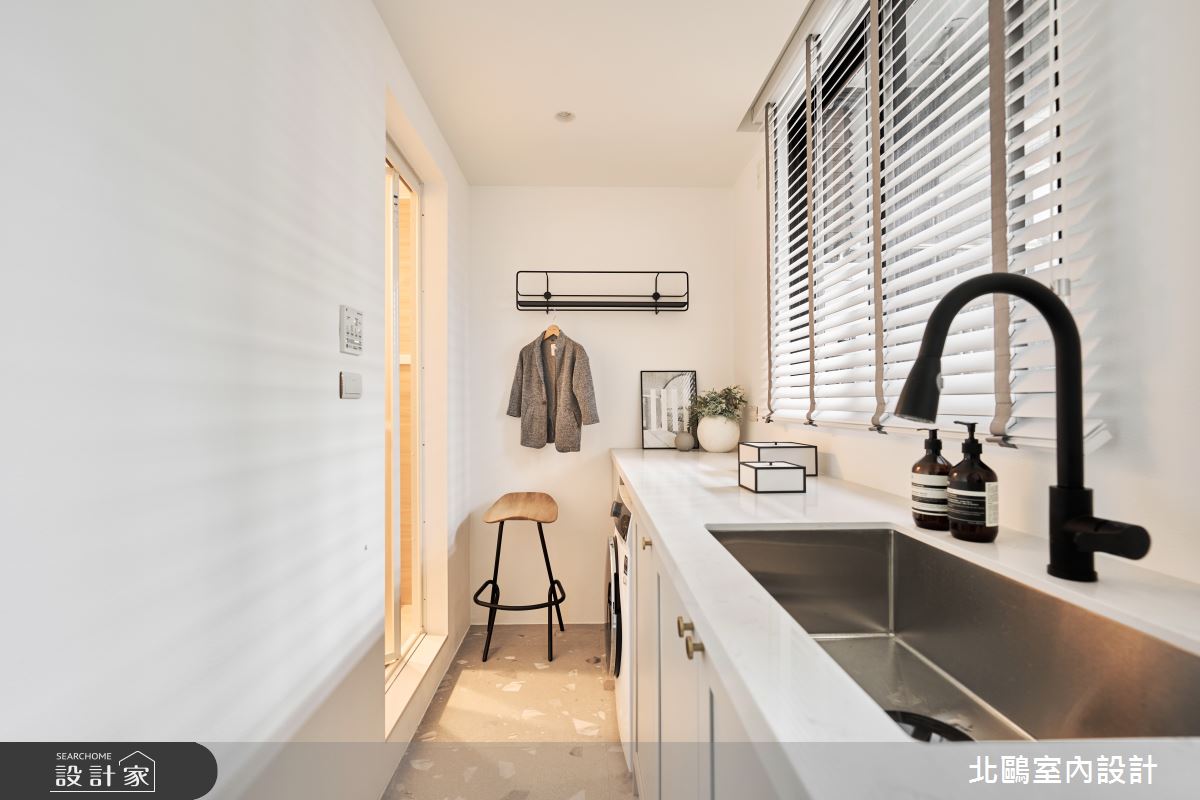 毛胚屋＿北歐風浴室案例圖片＿北鷗室內設計＿北鷗_52Pinky House之32