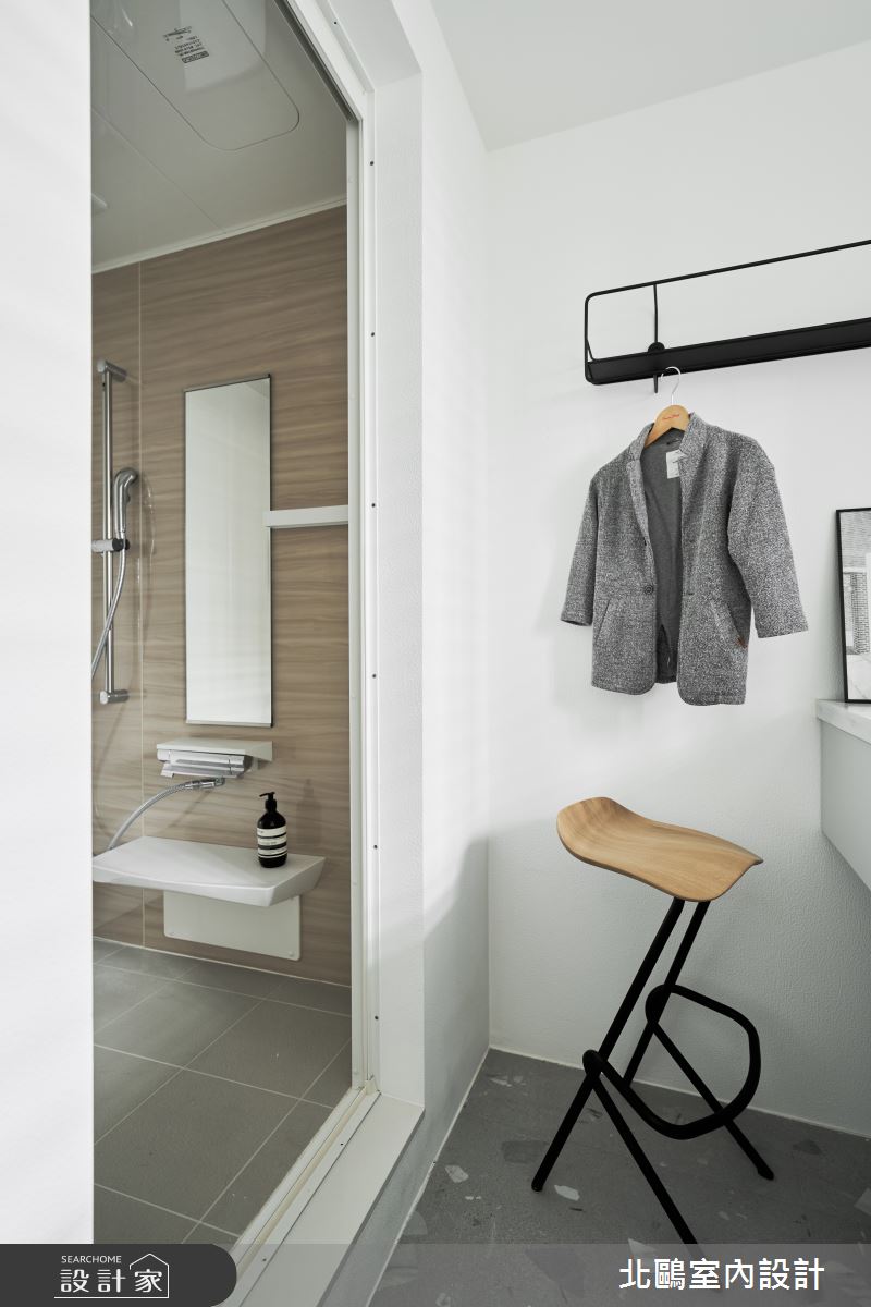 毛胚屋＿北歐風浴室案例圖片＿北鷗室內設計＿北鷗_52Pinky House之34
