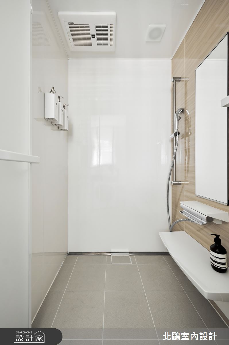 毛胚屋＿北歐風浴室案例圖片＿北鷗室內設計＿北鷗_52Pinky House之35