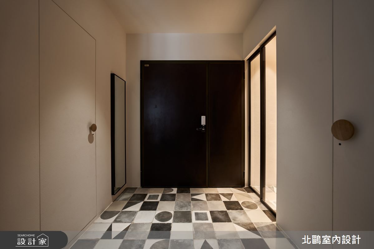 39坪毛胚屋＿北歐風玄關案例圖片＿北鷗室內設計＿北鷗_53CC Maison之2