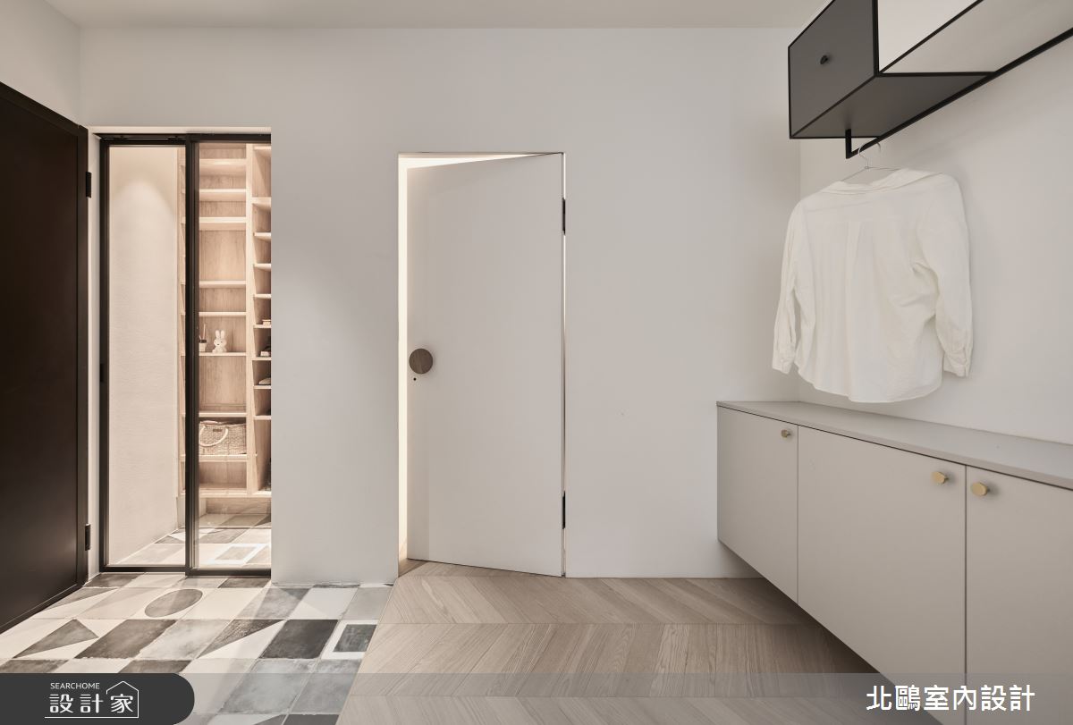 39坪毛胚屋＿北歐風玄關案例圖片＿北鷗室內設計＿北鷗_53CC Maison之3
