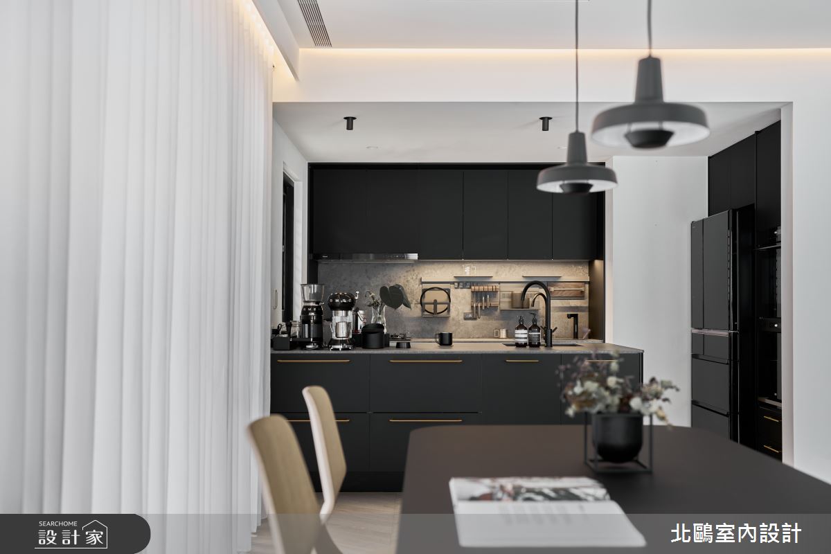 39坪毛胚屋＿北歐風餐廳廚房中島案例圖片＿北鷗室內設計＿北鷗_53CC Maison之19