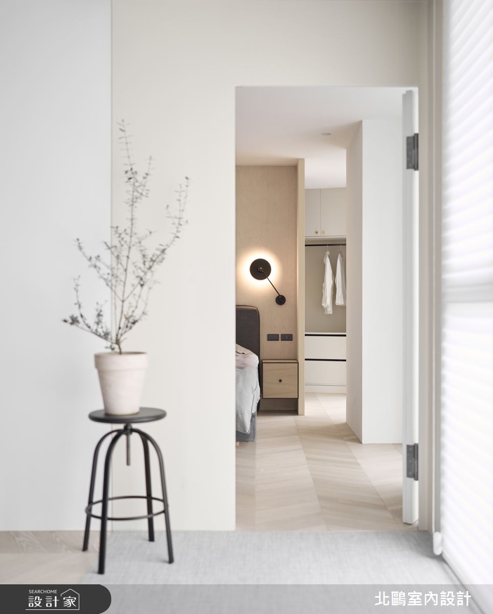 39坪毛胚屋＿北歐風臥室案例圖片＿北鷗室內設計＿北鷗_53CC Maison之27