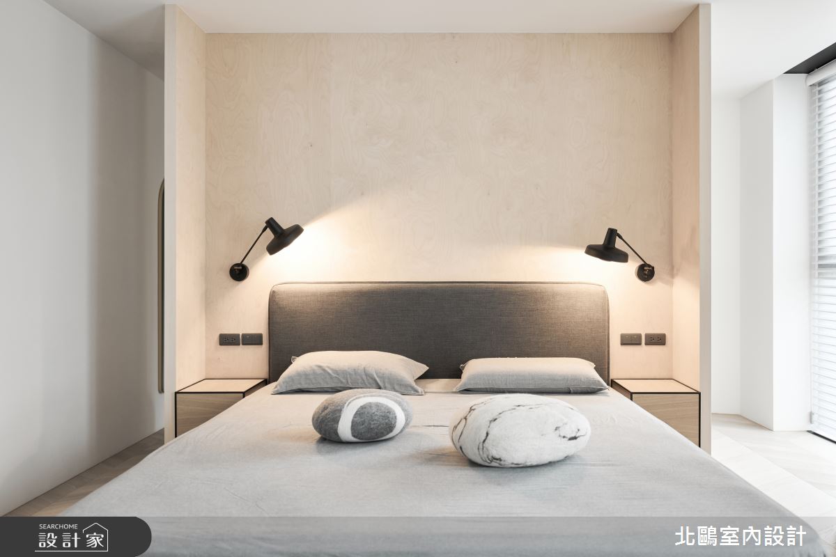 39坪毛胚屋＿北歐風臥室案例圖片＿北鷗室內設計＿北鷗_53CC Maison之31