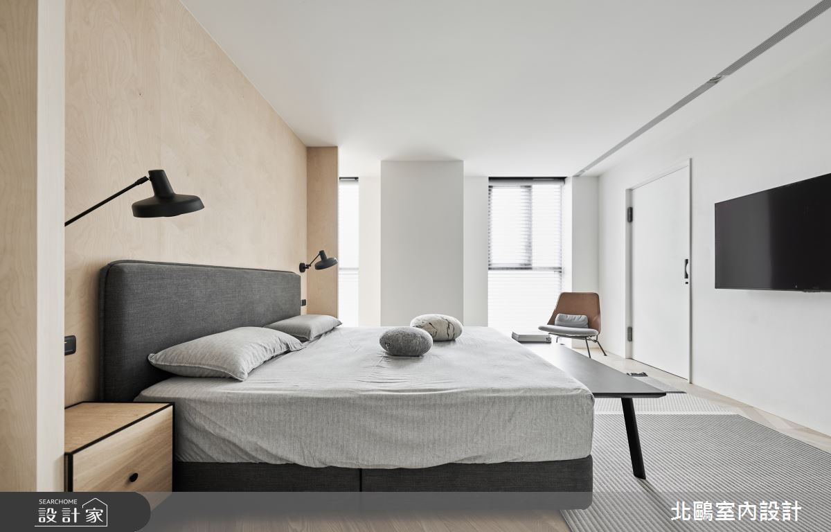 39坪毛胚屋＿北歐風臥室案例圖片＿北鷗室內設計＿北鷗_53CC Maison之28