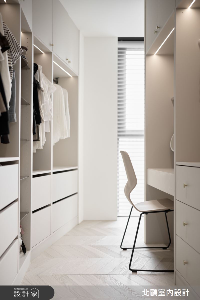 39坪毛胚屋＿北歐風更衣間案例圖片＿北鷗室內設計＿北鷗_53CC Maison之34