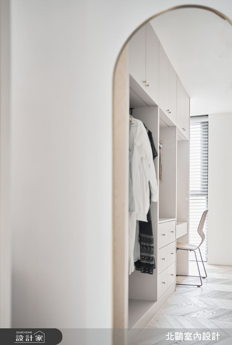 39坪毛胚屋＿北歐風更衣間案例圖片＿北鷗室內設計＿北鷗_53CC Maison之33