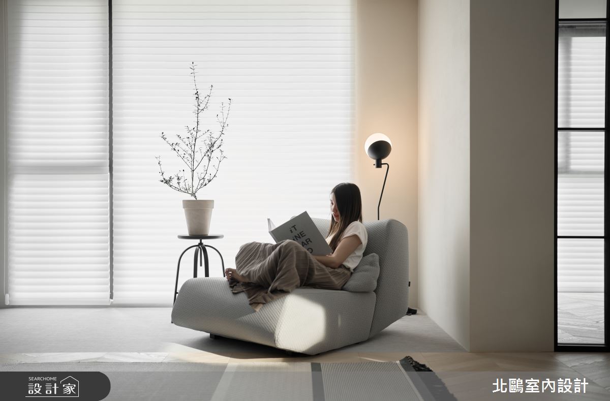 39坪毛胚屋＿北歐風客廳案例圖片＿北鷗室內設計＿北鷗_53CC Maison之13