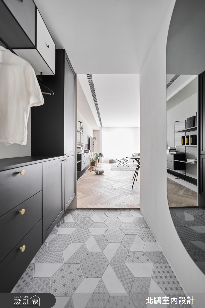 18坪新成屋(5年以下)＿北歐風玄關案例圖片＿北鷗室內設計＿北鷗_54Studio House之2