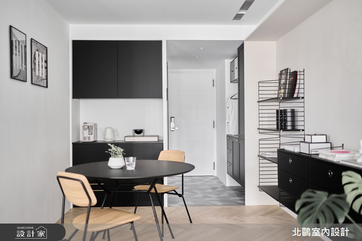 18坪新成屋(5年以下)＿北歐風玄關餐廳案例圖片＿北鷗室內設計＿北鷗_54Studio House之6