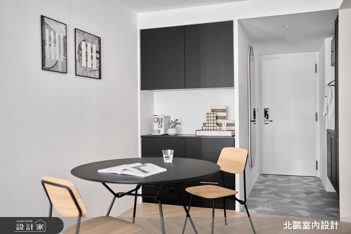 18坪新成屋(5年以下)＿北歐風玄關餐廳案例圖片＿北鷗室內設計＿北鷗_54Studio House之8