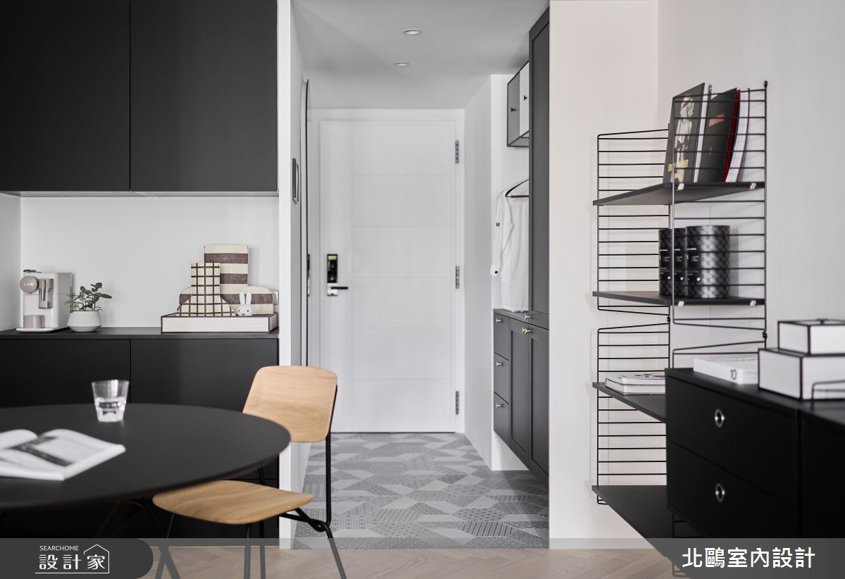 18坪新成屋(5年以下)＿北歐風玄關餐廳案例圖片＿北鷗室內設計＿北鷗_54Studio House之7