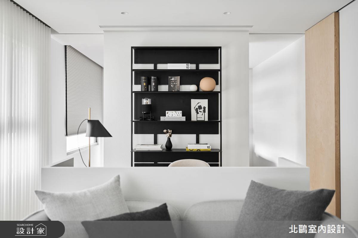 18坪新成屋(5年以下)＿北歐風客廳案例圖片＿北鷗室內設計＿北鷗_54Studio House之17