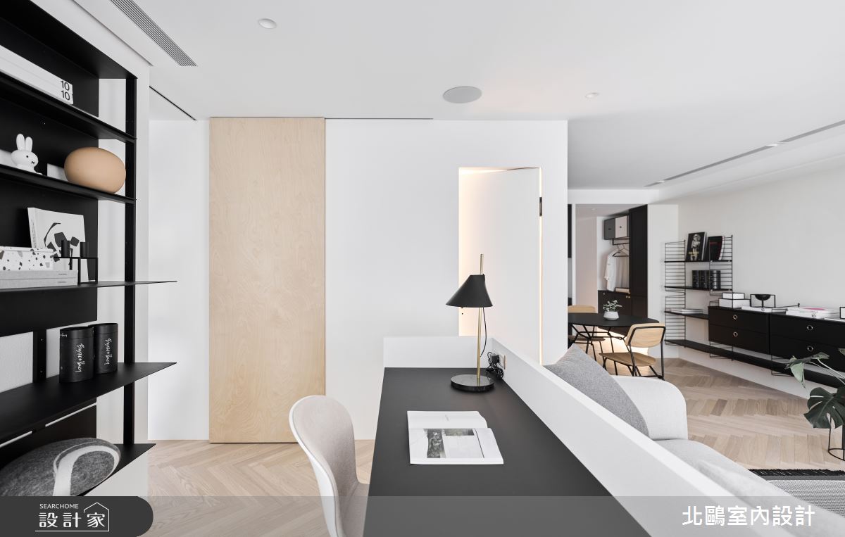 18坪新成屋(5年以下)＿北歐風書房案例圖片＿北鷗室內設計＿北鷗_54Studio House之19