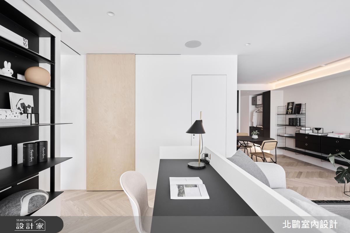 18坪新成屋(5年以下)＿北歐風書房案例圖片＿北鷗室內設計＿北鷗_54Studio House之20