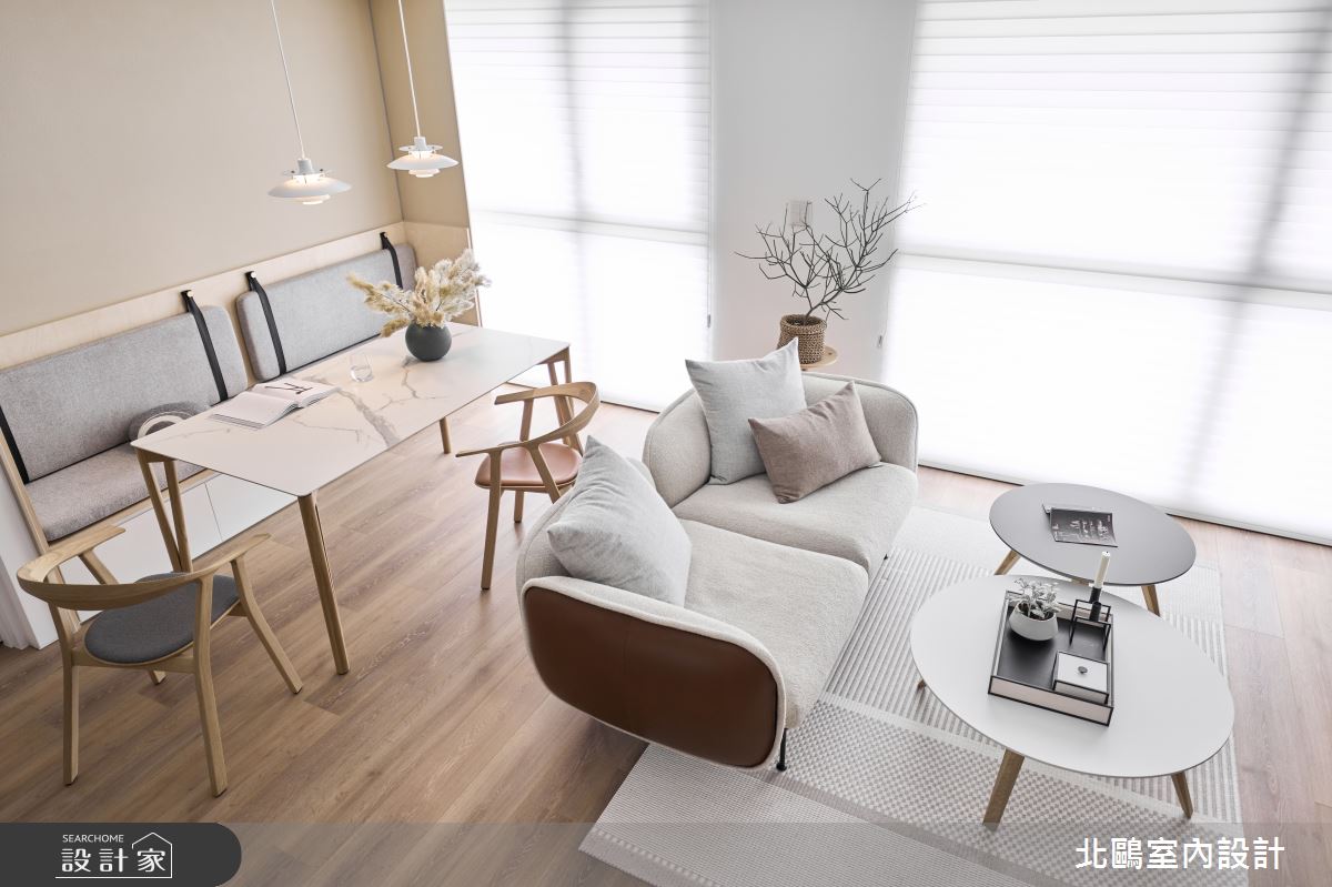 新成屋(5年以下)＿北歐風客廳餐廳案例圖片＿北鷗室內設計＿北鷗_55Lynn House之16