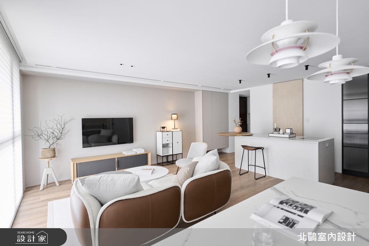 新成屋(5年以下)＿北歐風客廳餐廳吧檯案例圖片＿北鷗室內設計＿北鷗_55Lynn House之20
