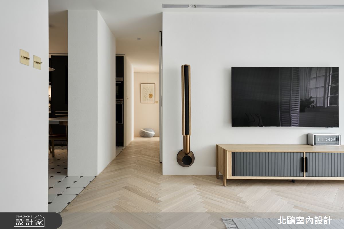 老屋(41~50年)＿北歐風客廳案例圖片＿北鷗室內設計＿北鷗_56Evan House之2