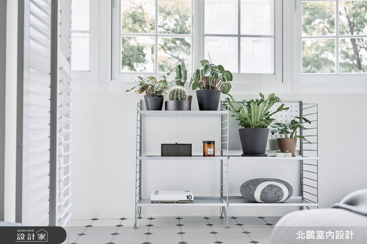 老屋(41~50年)＿北歐風陽台案例圖片＿北鷗室內設計＿北鷗_56Evan House之15