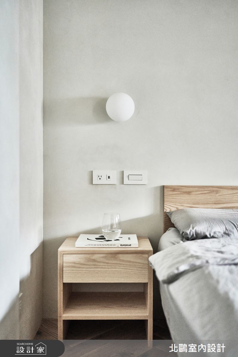 毛胚屋＿北歐風臥室案例圖片＿北鷗室內設計＿北鷗_57Green House之23