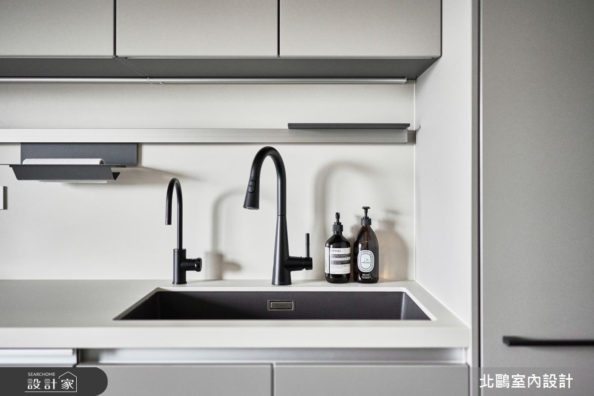 毛胚屋＿北歐風廚房案例圖片＿北鷗室內設計＿北鷗_57Green House之19
