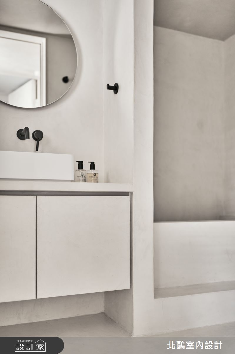 毛胚屋＿北歐風浴室案例圖片＿北鷗室內設計＿北鷗_57Green House之28