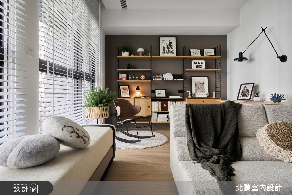 新成屋(5年以下)＿北歐風客廳案例圖片＿北鷗室內設計＿北鷗_58Jerry House之5