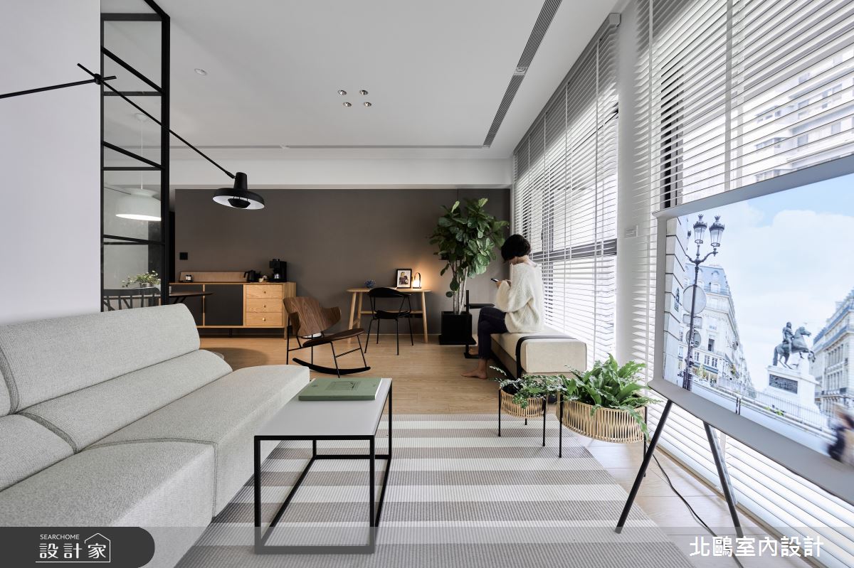 新成屋(5年以下)＿北歐風客廳案例圖片＿北鷗室內設計＿北鷗_58Jerry House之16