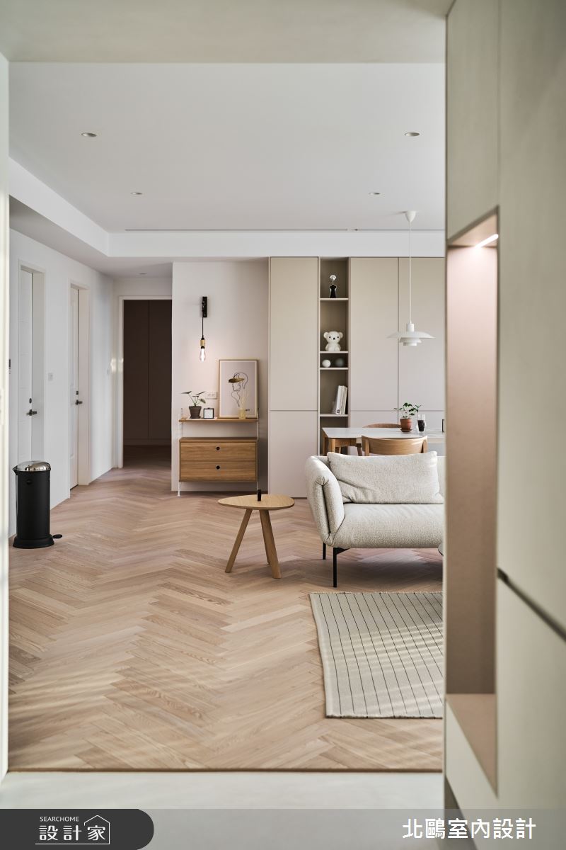 37坪新成屋(5年以下)＿北歐風玄關客廳案例圖片＿北鷗室內設計＿北鷗_59Lyons House之6