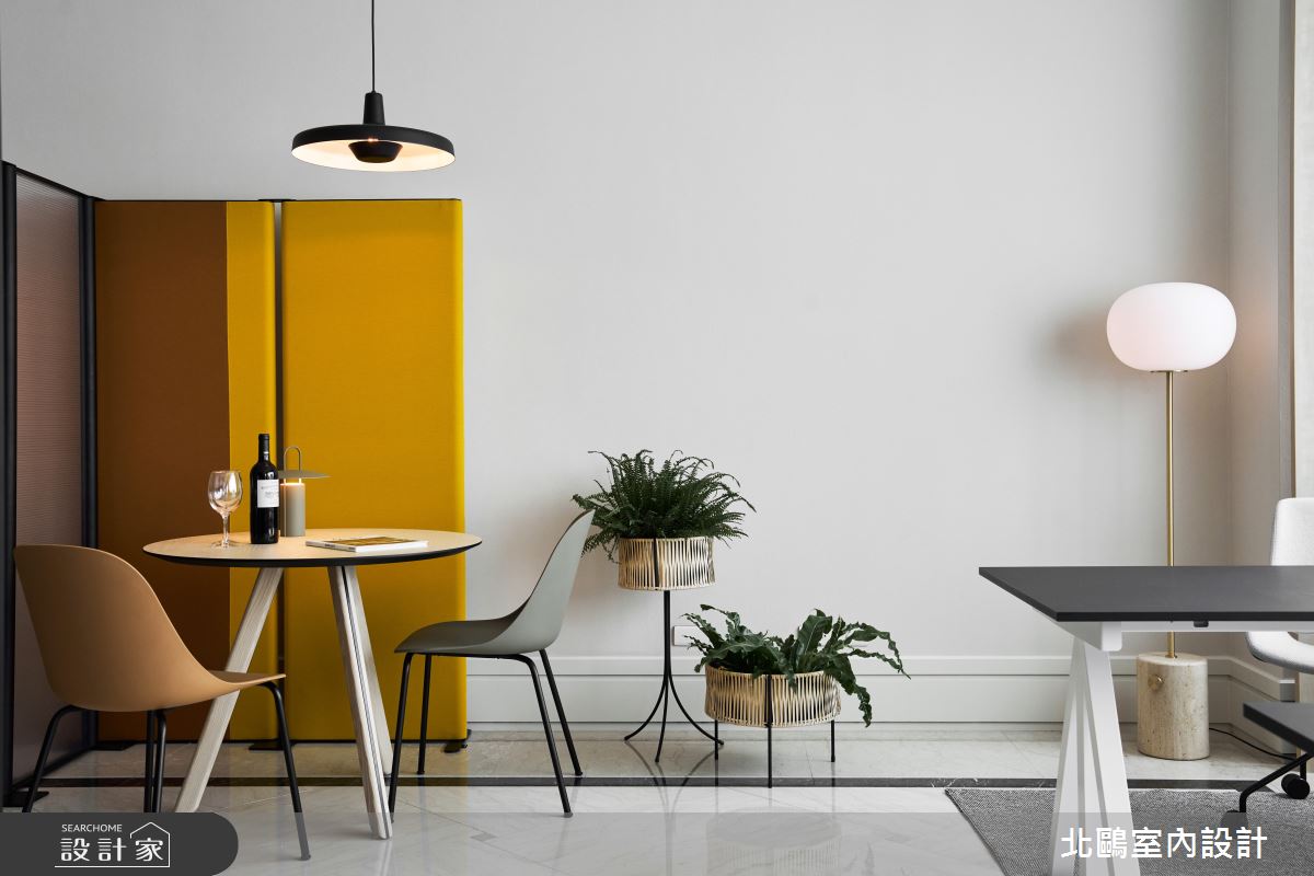 48坪中古屋(5~15年)＿北歐風客廳工作區案例圖片＿北鷗室內設計＿北鷗_60AD Link VIP Lounge之16