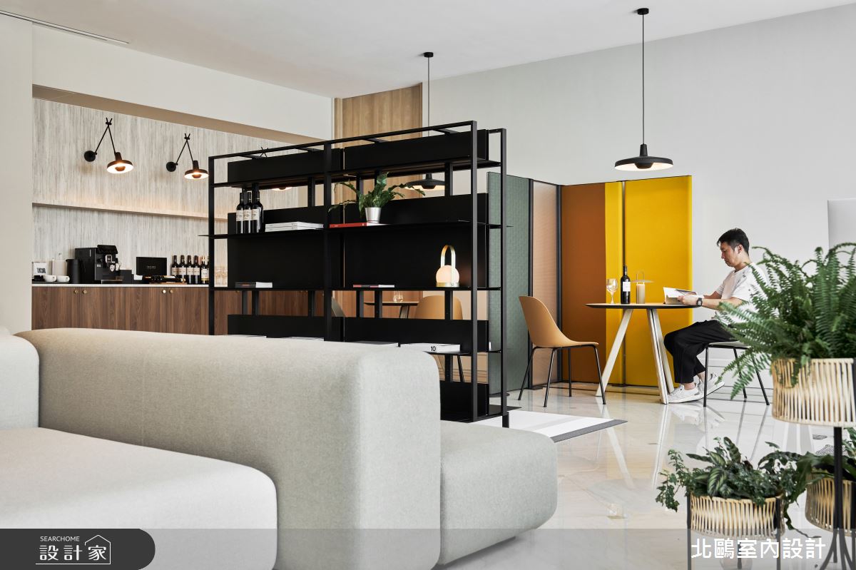 48坪中古屋(5~15年)＿北歐風客廳案例圖片＿北鷗室內設計＿北鷗_60AD Link VIP Lounge之9