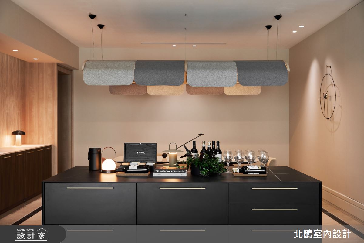 48坪中古屋(5~15年)＿北歐風中島案例圖片＿北鷗室內設計＿北鷗_60AD Link VIP Lounge之19
