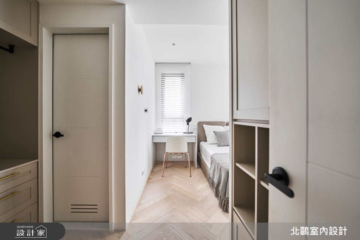 24坪新成屋(5年以下)＿北歐風臥室案例圖片＿北鷗室內設計＿北鷗_61Bling House之21