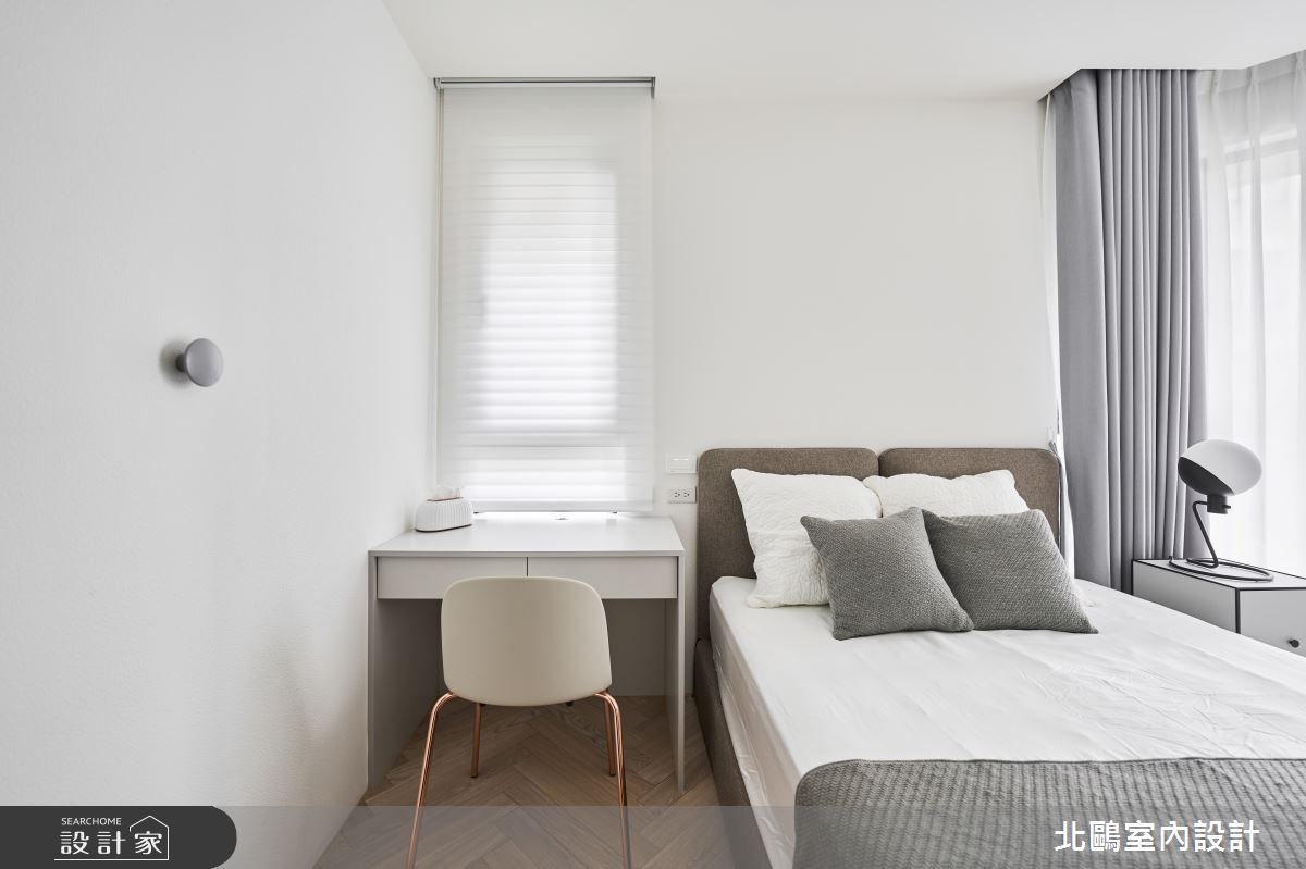 24坪新成屋(5年以下)＿北歐風臥室案例圖片＿北鷗室內設計＿北鷗_61Bling House之24