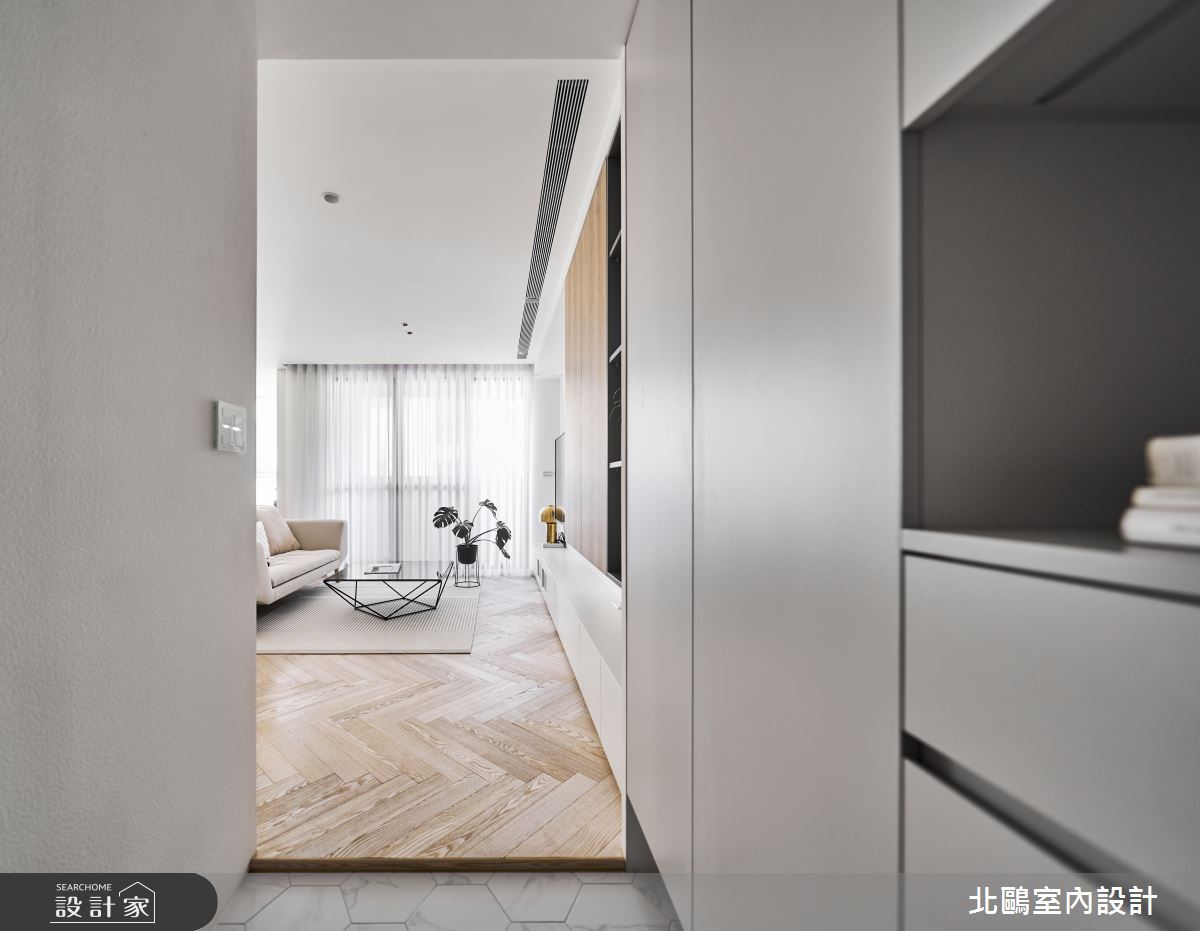 24坪新成屋(5年以下)＿北歐風玄關案例圖片＿北鷗室內設計＿北鷗_61Bling House之1