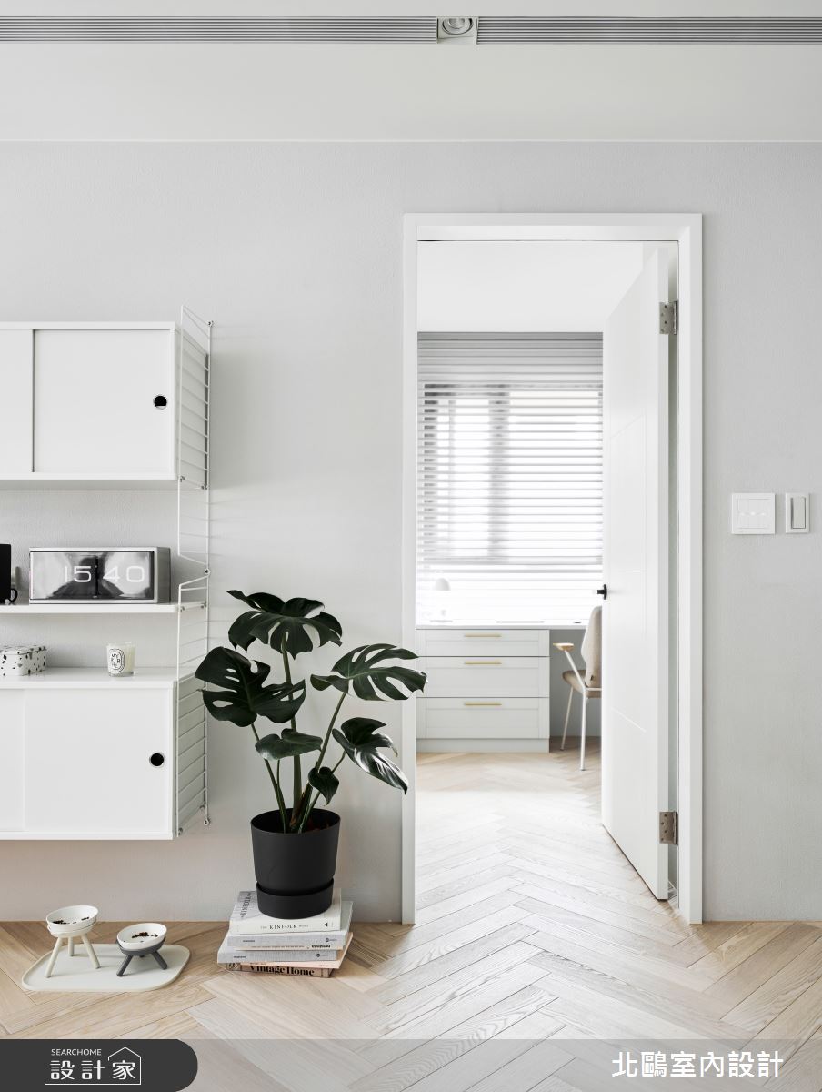 30坪新成屋(5年以下)＿北歐風書房更衣間案例圖片＿北鷗室內設計＿北鷗_62MQ House之25