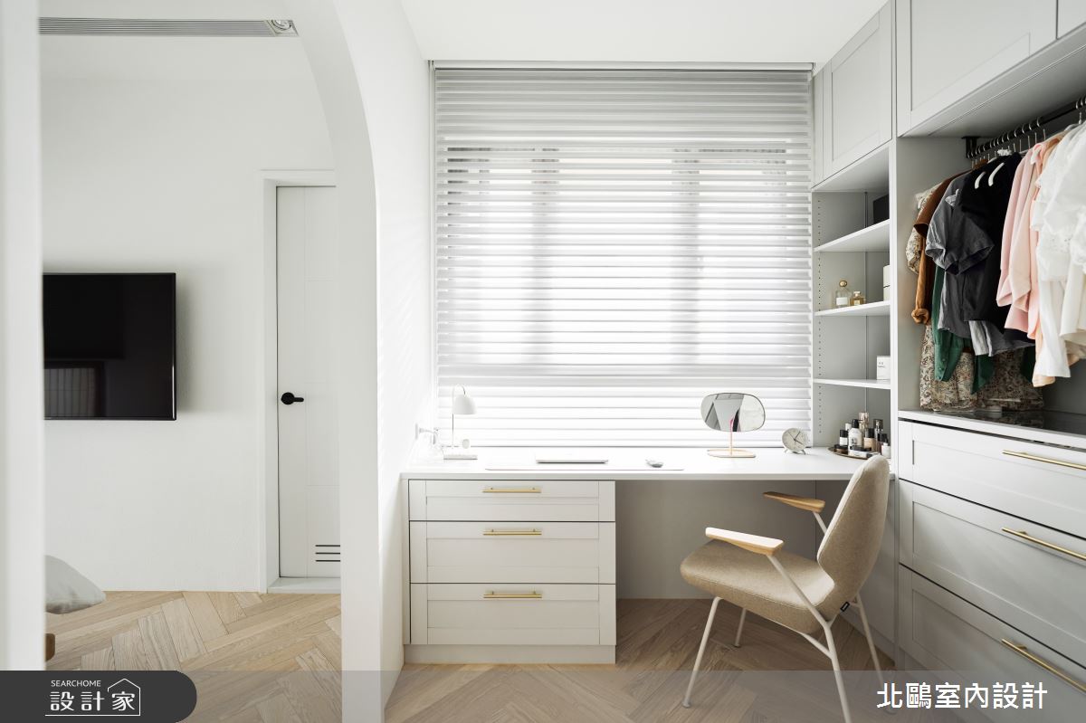 30坪新成屋(5年以下)＿北歐風更衣間案例圖片＿北鷗室內設計＿北鷗_62MQ House之26