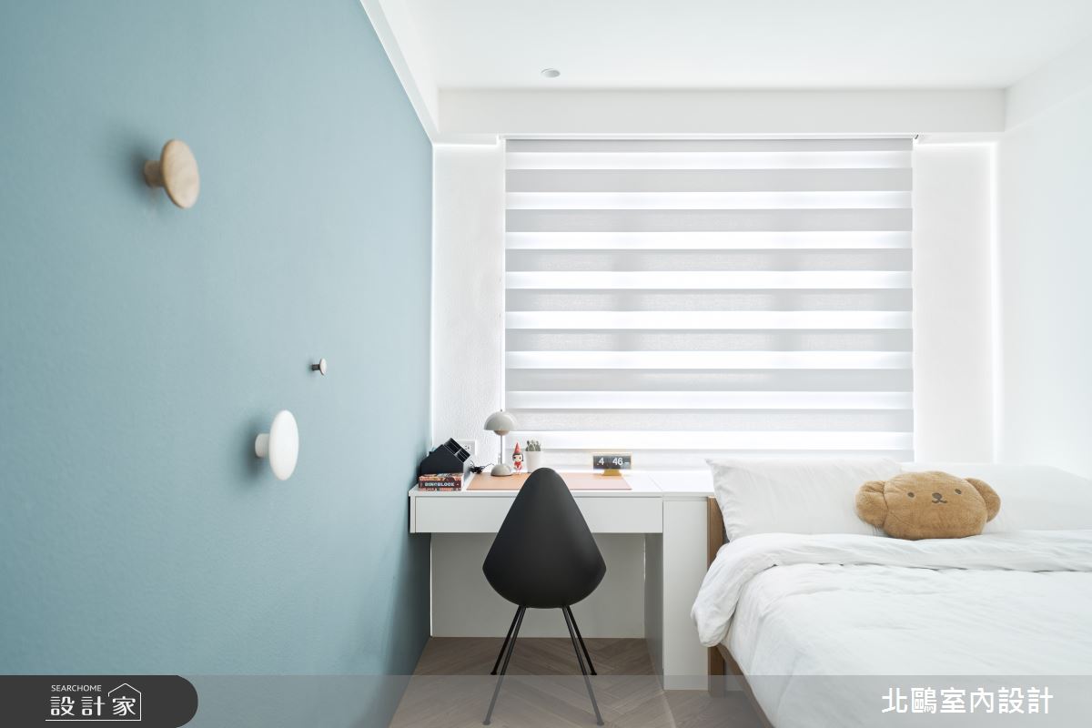 30坪新成屋(5年以下)＿北歐風客房案例圖片＿北鷗室內設計＿北鷗_62MQ House之32