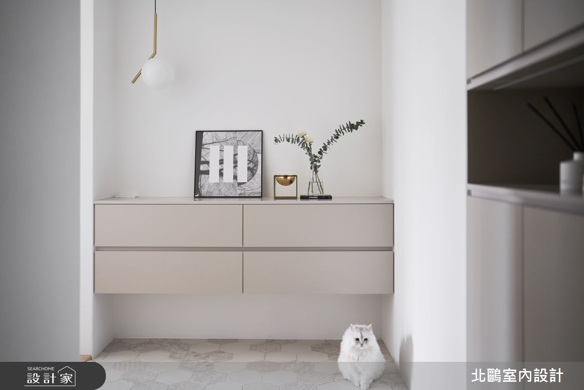 30坪新成屋(5年以下)＿北歐風玄關案例圖片＿北鷗室內設計＿北鷗_62MQ House之2