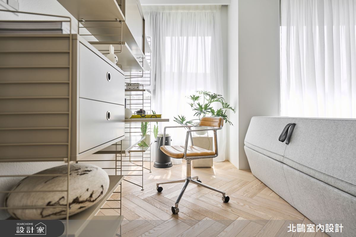 18坪毛胚屋＿北歐風書房案例圖片＿北鷗室內設計＿北鷗_63Serina House之18