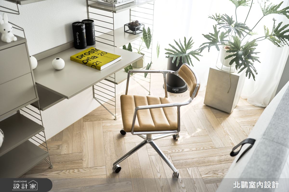 18坪毛胚屋＿北歐風書房案例圖片＿北鷗室內設計＿北鷗_63Serina House之19