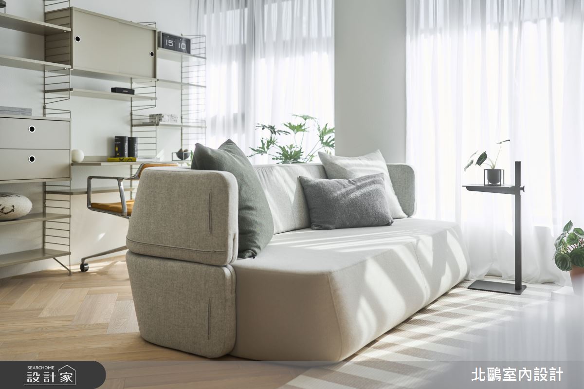 18坪毛胚屋＿北歐風客廳書房工作區案例圖片＿北鷗室內設計＿北鷗_63Serina House之10