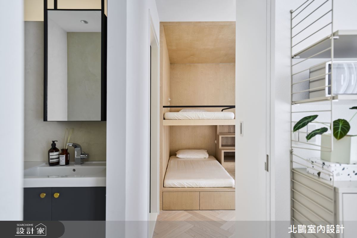 18坪毛胚屋＿北歐風臥室浴室案例圖片＿北鷗室內設計＿北鷗_63Serina House之27